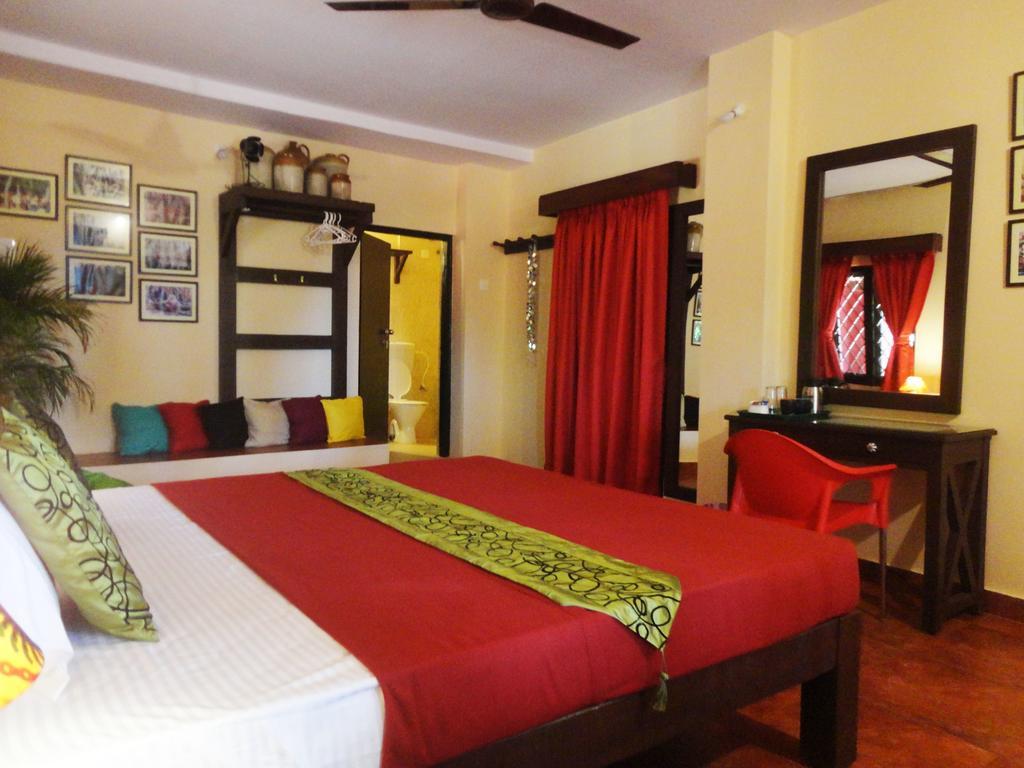 The Yuppi Hippi Hideout Hotell Anjuna Rum bild